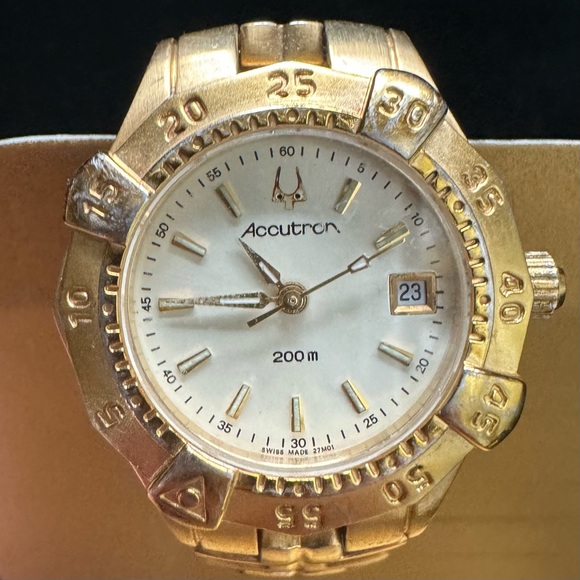 Women’s Watch Wardrobe -Black Antique, Gold Sport, Dress & Tiger’s Eye -Two Sold - Picture 3 of 8